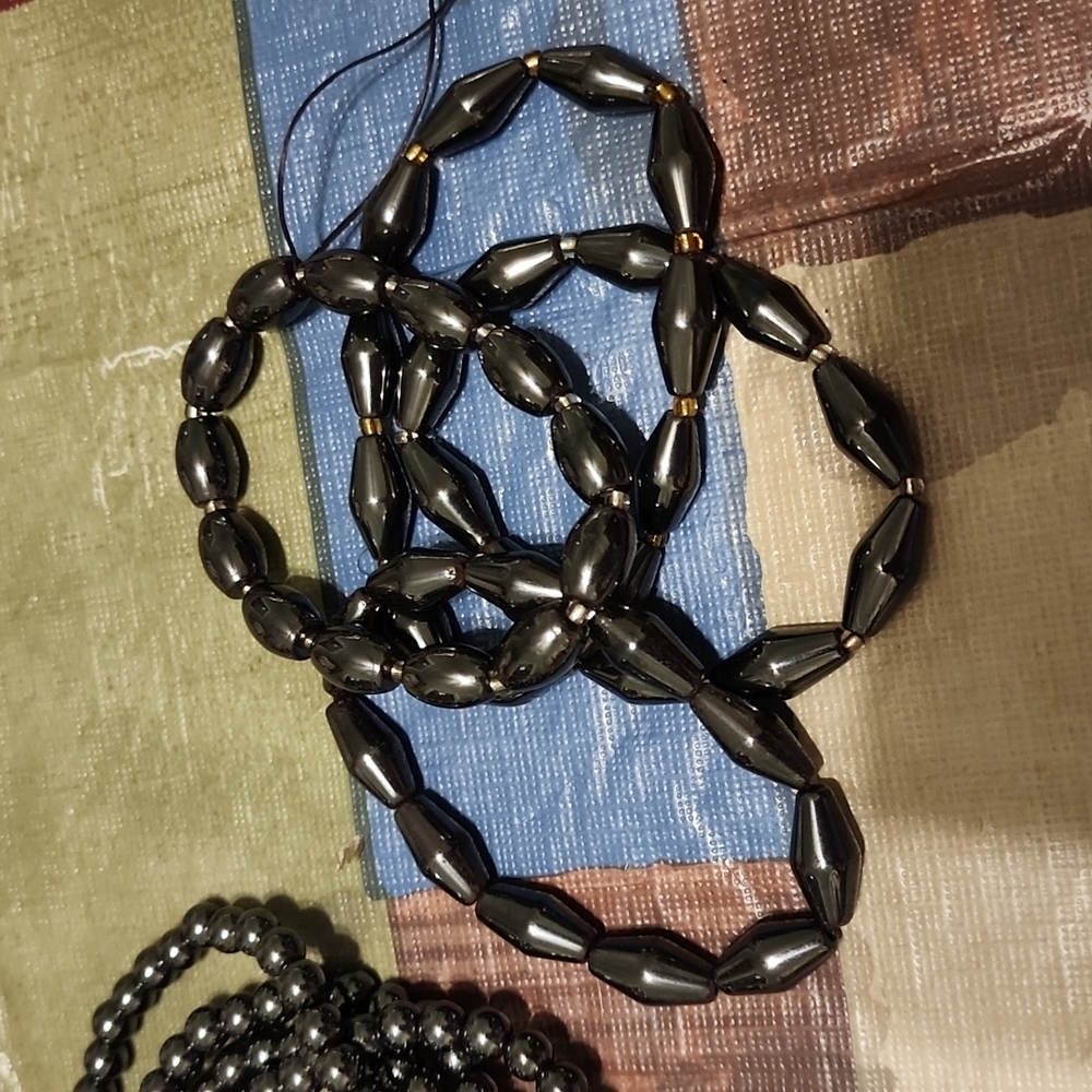Hematite bracelets